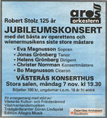 Annons VLT den 4 november 2005.