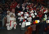 Luciatg vid Adventskonserten i Vsters den 13 december 2008.