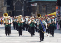 Blsmusikfestival Wien i juni 2005.