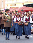 Marktmusikkapelle Lauffen i Bad Ischl 2003.