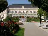 Bad Ischl, Kurpark med Kongress & TheaterHaus.