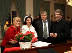 Eva Magnusson, Helena Eriksson, Iwar Bergkwist och Sverker Linge.