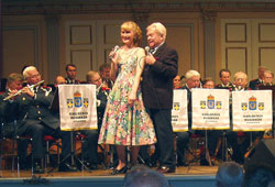 Lars Lnndahl och Eva Magnusson vid konsert p Musikaliska Akademien i Stockholm den 20 maj 2007. Foto: Else-Marie Teste.