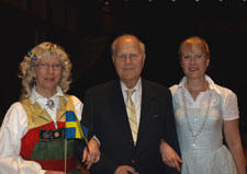 Helen Grnberg, Harry Sernklef och Eva Magnusson.