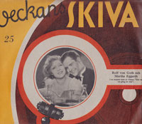 Veckans Durium-skiva nr 25 - 1932.