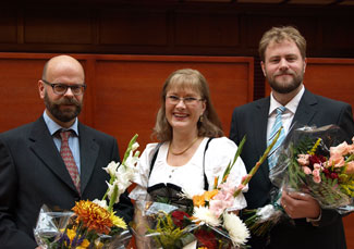 Ola Ottosson, Eva Magnusson och Markus Norrman.